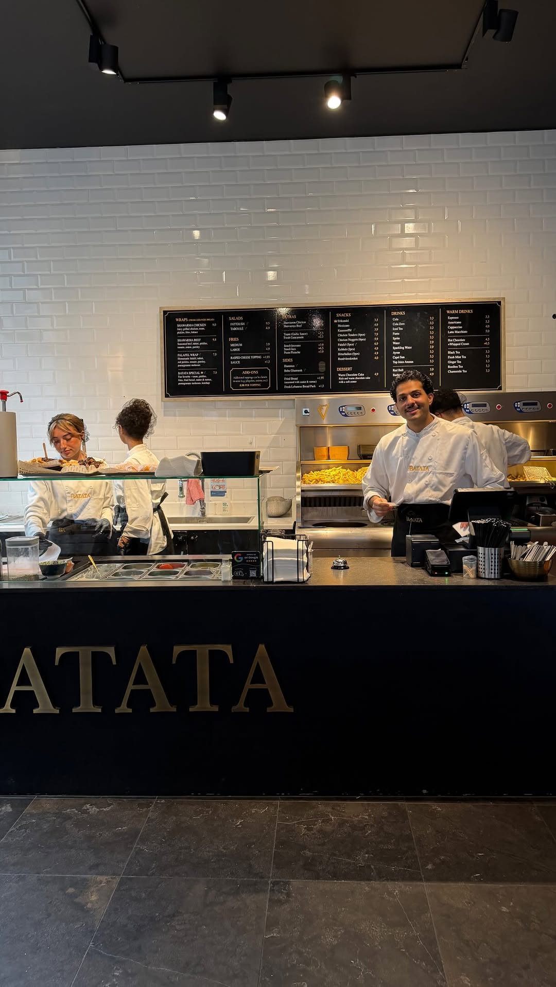 De toog van Batata in Berchem