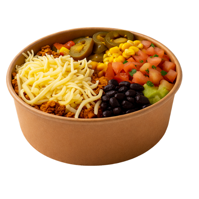Kleurrijke bowl van ChefyChef