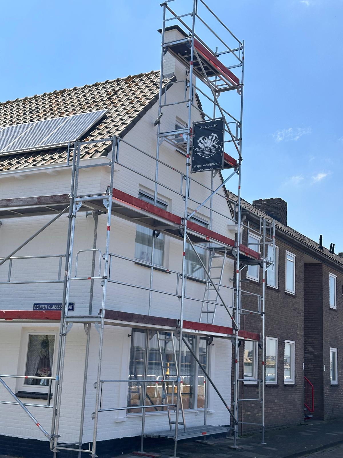 Stucadoren en spackspuiten
